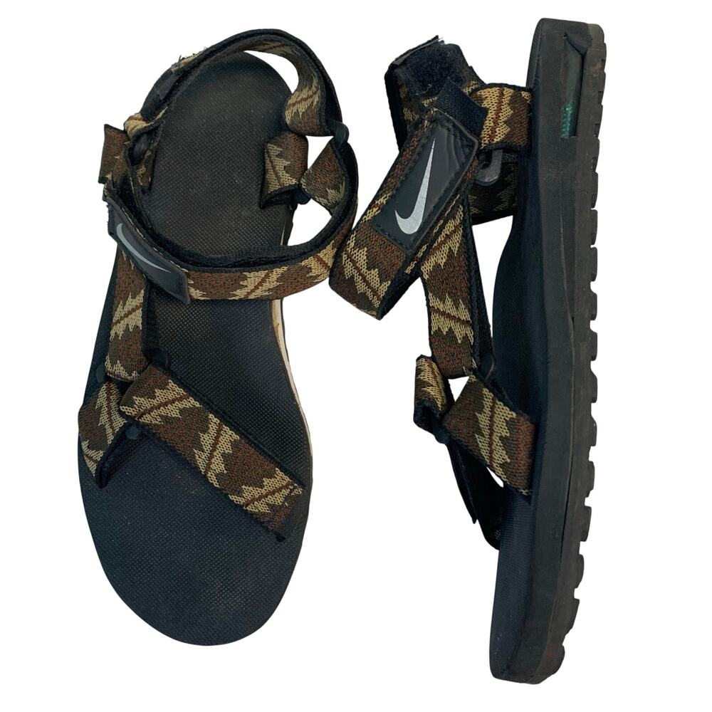 Nike Vintage Brown Open Toe Outdoor Water Hiking Sandals Women's Size 7.5/8